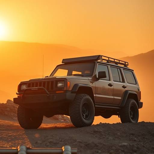 Modelo de coche 5: Todoterreno 4x4 para la aventura